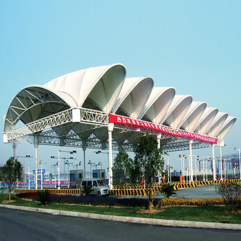  SF002 高速收費站鋼膜結構雨棚